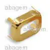 14x10 mm Gold Platted