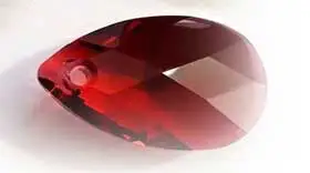 Swarovski 6106 Pear-shaped Scarlet 22 mm