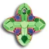 Cross Tribe Peridot-Scarabeus Green