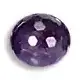 Faceted Amethyst 18 mm