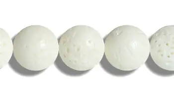 Tira coral blanco bola 20 mm