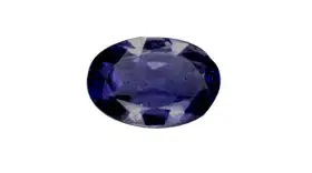Iolite, taille oval de 1,37 carats 