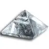 Espectacular Piramide Cuarzo (Crystal de Roca)  15 cms  base