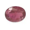 Oval cut rubellite of 2,70 carats