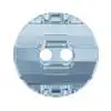 Swarovski Crystal Buttons 3035  10 mm Blue Shade