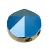 Swarovski Round Spike 7,5 mm Crystal Metallic Blue