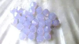 Bicone Violet Opal