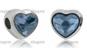 Swarovski 181951 14 mm Becharmed Heart Denim Blue