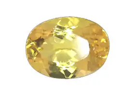 Citrine oval cut of 13,3 x 9,7 mm and 25,20 ct