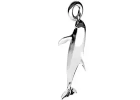 Ciondolo Charm Pinguino in argento 
