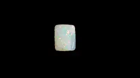 Opal, fancy square cut of 6.10 x 5 mm 1.60 carats