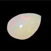 Opalo talla lagrima de 8,0 x 6,4 mm de 1,13 kilates