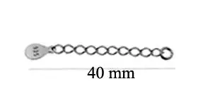 Silver Extension 40 mm